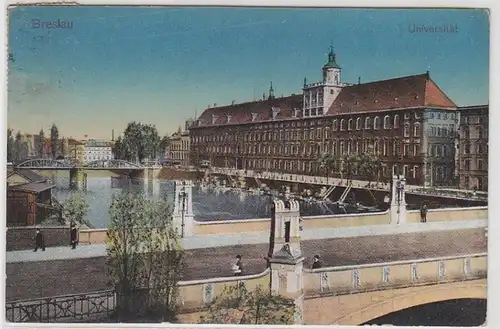 42512 Ak Breslau in Schlesien Universität 1912