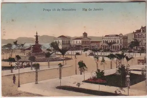 42511 Ak Rio de Janeiro Brasilien Praca 15 de Novembro um 1910