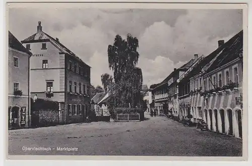 42492 Ak Oberviechtach Marktplatz um 1940