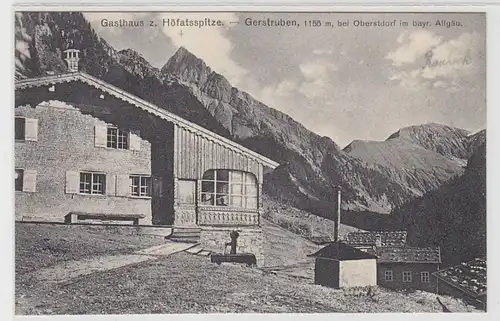 42457 Ak Gerstruben Gasthaus zur Höfatspitze um 1910