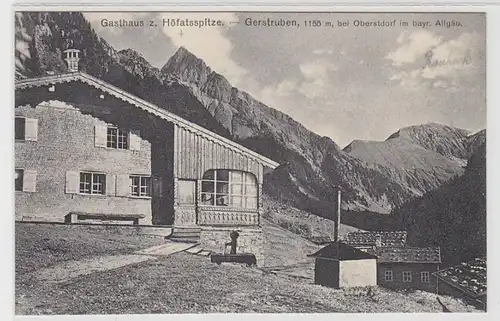 42457 Ak Gerstruben Hostal au sommet de la Court vers 1910
