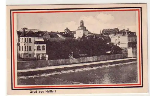 42300 Ak Salutation de Haßfurt Vue totale vers 1910