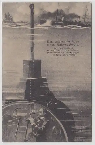 42262 Ak Das wachsame Auge eines Unterseebootes 1915