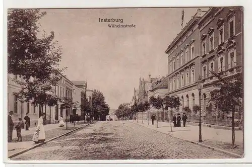 42242 Feldpost Ak Insterburg Wilhelmstrasse 1917