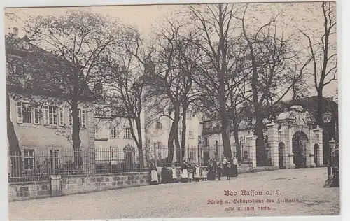 42234 Ak Bad Nassau a.L. Château vers 1910