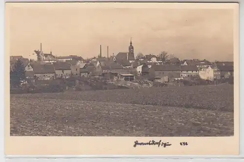 42214 Foto Ak Hermsdorf in Thüringen Totalansicht um 1940