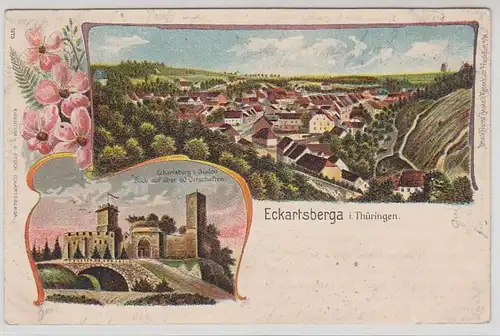 42200 Ak Lithografie Eckartsberga in Thüringen 1902
