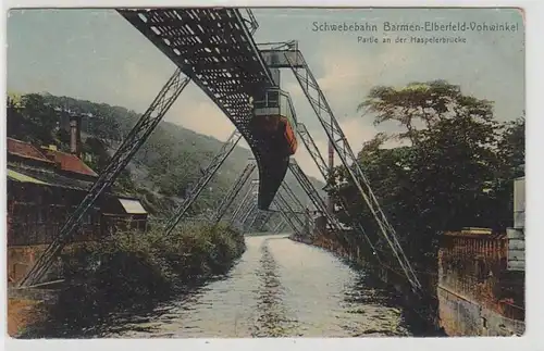 42191 Ak Schwebebahn Barmen Elberfeld Vohwinkel um 1910