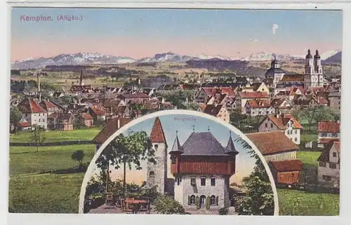42161 Ak Kempten (Allgäu) Burghalde vers 1910