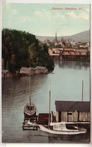 42144 Ak Nanaimo British Columbia Canada Canada Harbour vers 1905