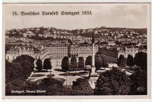 42011 Ak Stuttgart 15. Festival allemand de gymnastique 1933