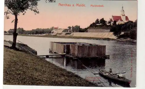 42009 Ak Nerchau an der Mulde Muldenbad um 1910