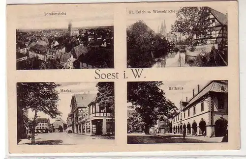 41977 Multi-image Ak Soest en Westphalie vers 1920