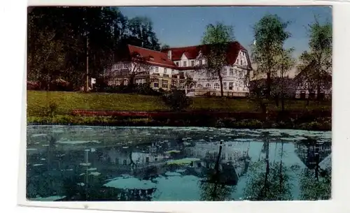 41956 Ak Fröhliche Wiederkunft Hotel "Zum Keller" 1918