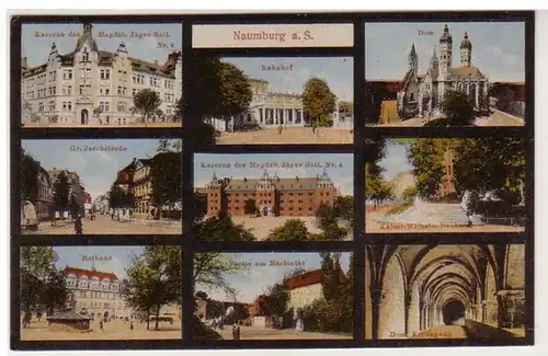 41899 Mehrbild Ak Naumburg a.d. Saale um 1910