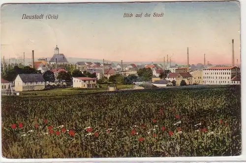 41894 Ak Neustadt Orla Vue sur la ville 1911