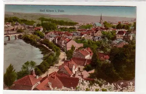 41818 Ak Bad Kösen in Thuringen Vue totale vers 1910