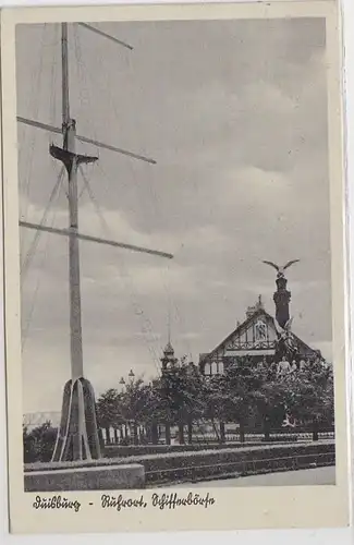 41760 Ak Duisburg Ruhrort Schifferbörse 1940