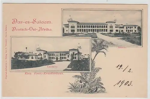41692 Ak Dar-es-Salaam DOA Hôpital impérial 1903