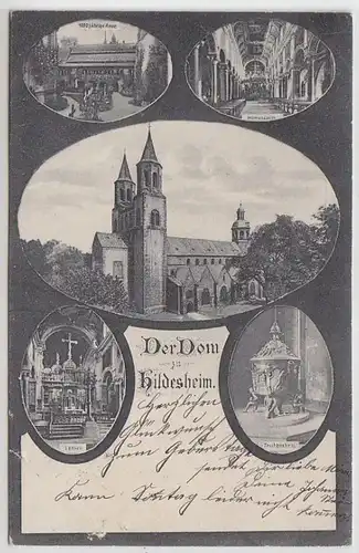 41547 Mehrbild Ak Der Dom zu Hildesheim 1905