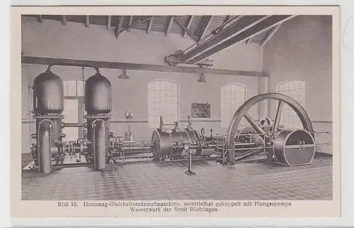 41475 Ak Hanomag Hannover Linden Machine à vapeur Photo 10 vers 1930