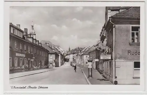 41415 Ak Wunsiedel Largeur rue Auberge vers 1940