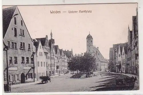 41343 Ak Weiden Place du marché inférieur vers 1920