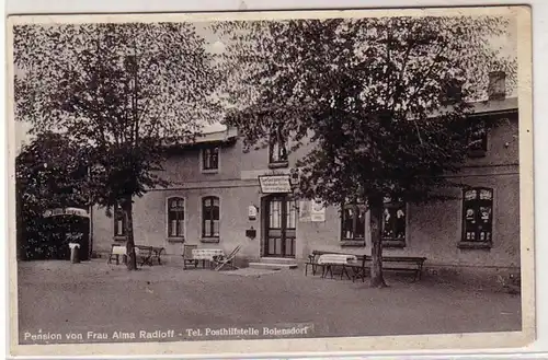 41324 Ak Gruß aus Boiensdorf Mecklenburg Pension 1937