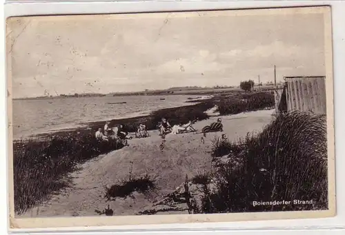 41323 Ak Gruß aus Boiensdorf Mecklenburg Strand 1937