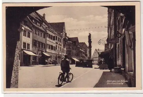 41219 Ak Wangen dans l'Allgäu Herrenstrasse 1942