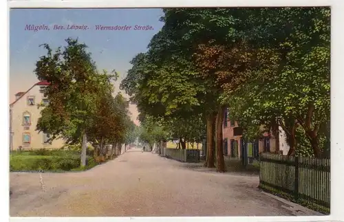 41179 Ak Mügeln Bez. Leipzig Wermsdorfer Straße 1925
