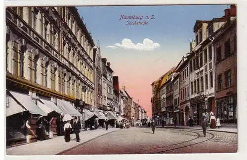 41172 Ak Naumburg près de la Saale Jacobstrasse vers 1910