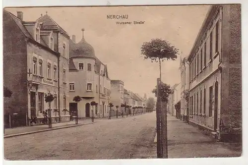 41164 Ak Nerchau Wurzener Straße Vereinsbank 1927