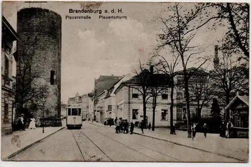 41146 Feldpost Ak Brandenburg Plauerstrasse 1915