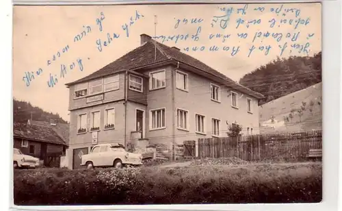 41123 Ak Schleusinger-Neundorf Haus Steinbergsblick1965