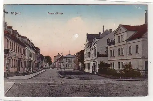 41110 Ak Gössnitz S.-A. Dammstrasse 1927