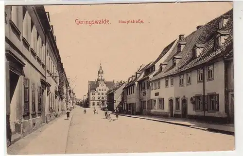 41067 Ak Geringswalde Hauptstrasse um 1910