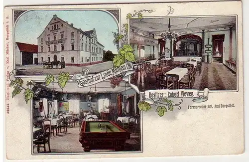 41039 Mehrbild Ak Mühlau Gasthof zur Linde 1913