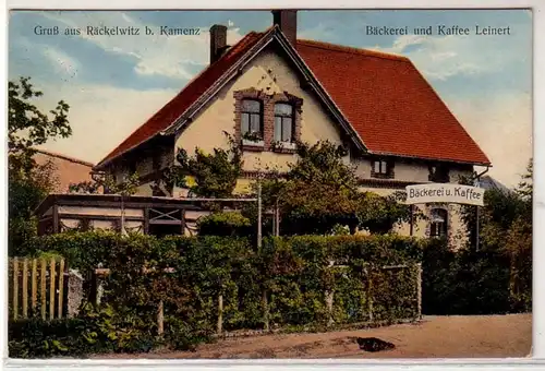 41022 Ak Gruß aus Räckelwitz bei Kamenz 1935
