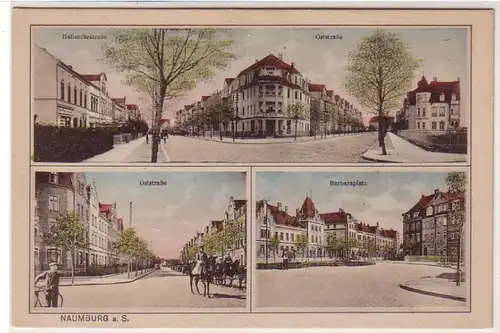 41009 Mehrbild Ak Naumburg Oststraße usw. um 1920