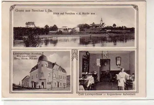 41002 Mehrbild Ak Gruß aus Nerchau in Sachsen 1918