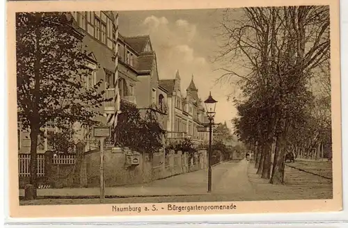 40997 Ak Naumburg a.S. Bürgergartenpromenade 1921