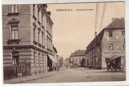 40987 Ak Gössnitz S.-A. Zwickauerstraße 1919