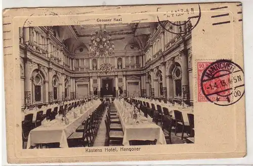 40982 Ak Hannover Kachens Hotel 1913