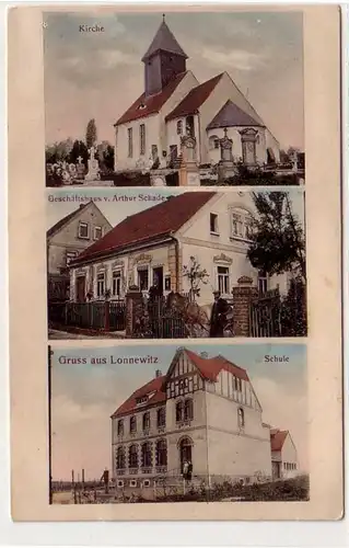 40967 Mehrbild Ak Gruss aus Lonnewitz um 1910