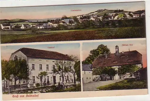 40958 Mehrbild Ak Gruß aus Belmsdorf Gasthof 1917