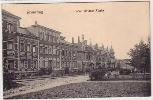 40942 Ak Ronneburg Kaiser Wilhelm Strasse 1913