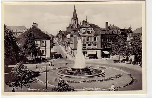 40903 Ak Kaiserslautern Fackelrondell 1940
