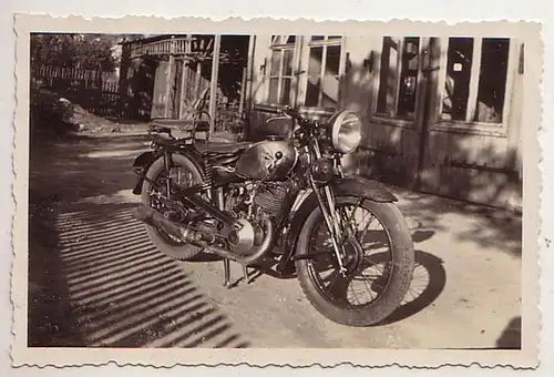 40846 photo vieille moto ? voiture de voiture vers 1930