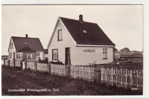 40759 Ak Mer du Nordbad Wenningstedt sur Sylt vers 1930